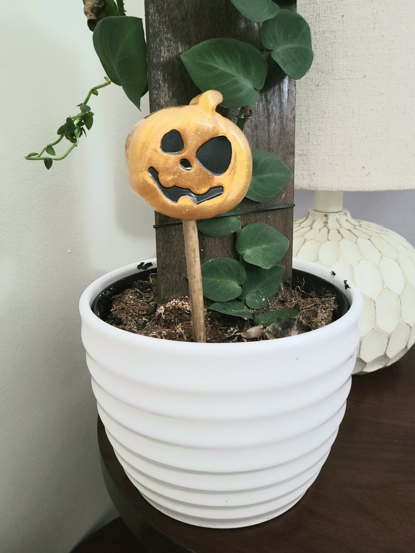 Plant Stake (Tipsy Pumpkin)