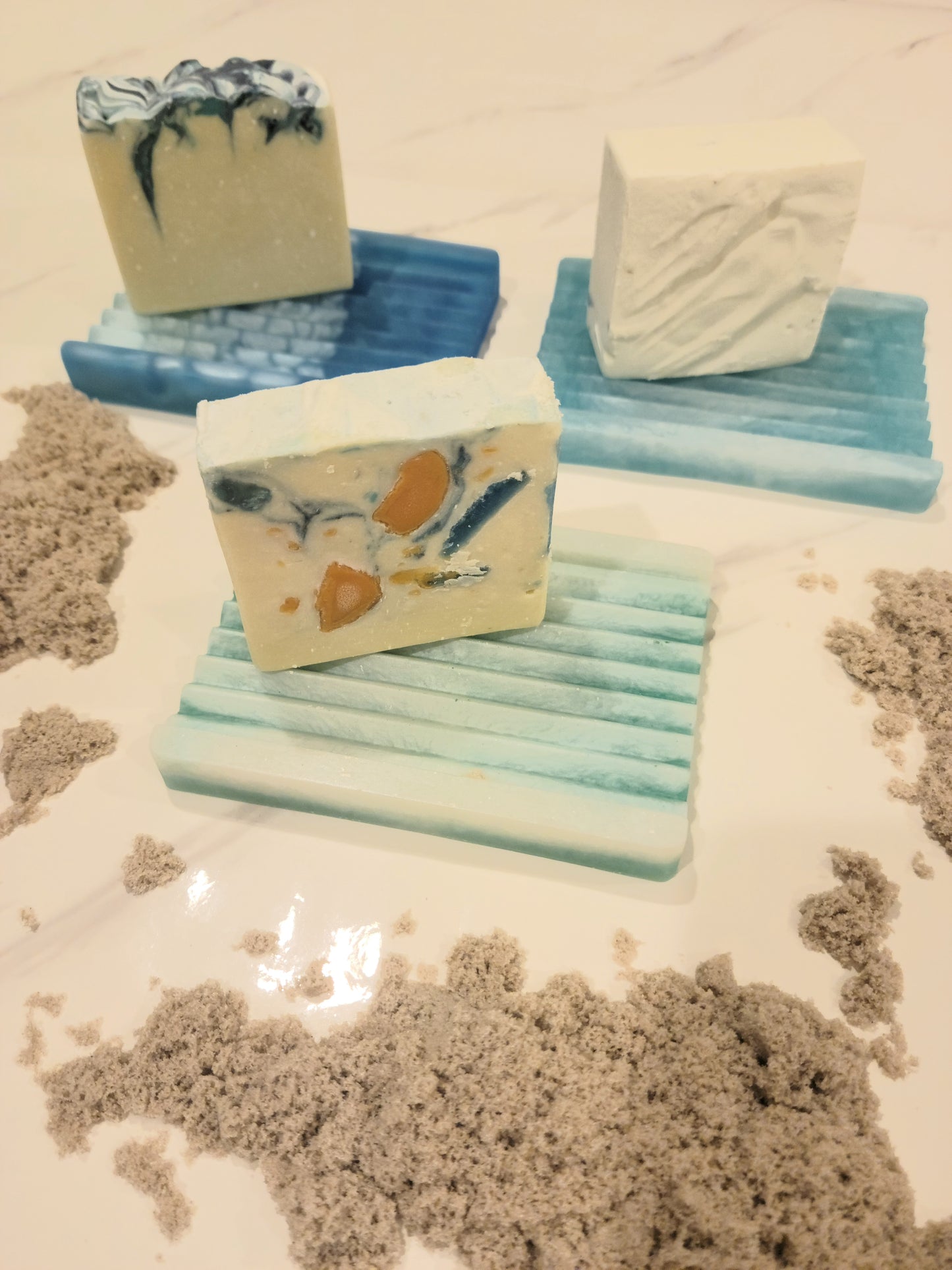 Soap & dish (Turquoise waters)