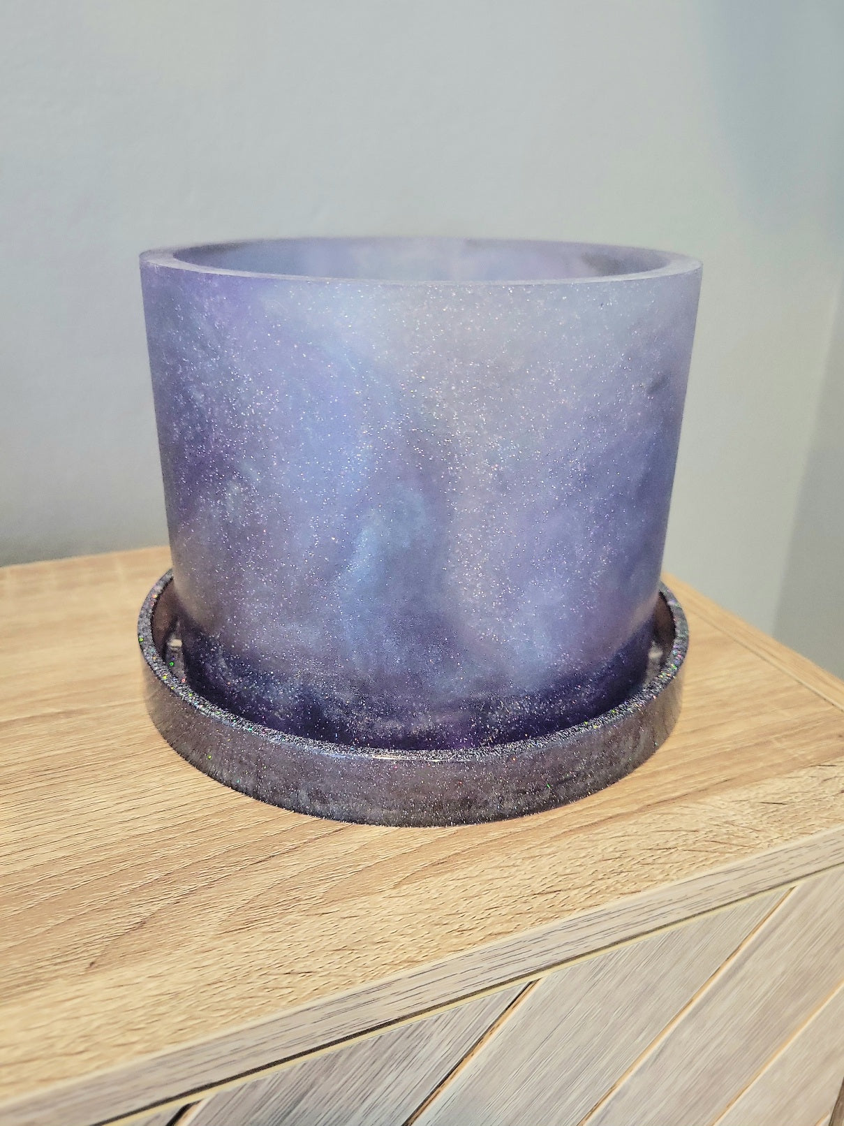 Pot & drainage tray (Galaxy)