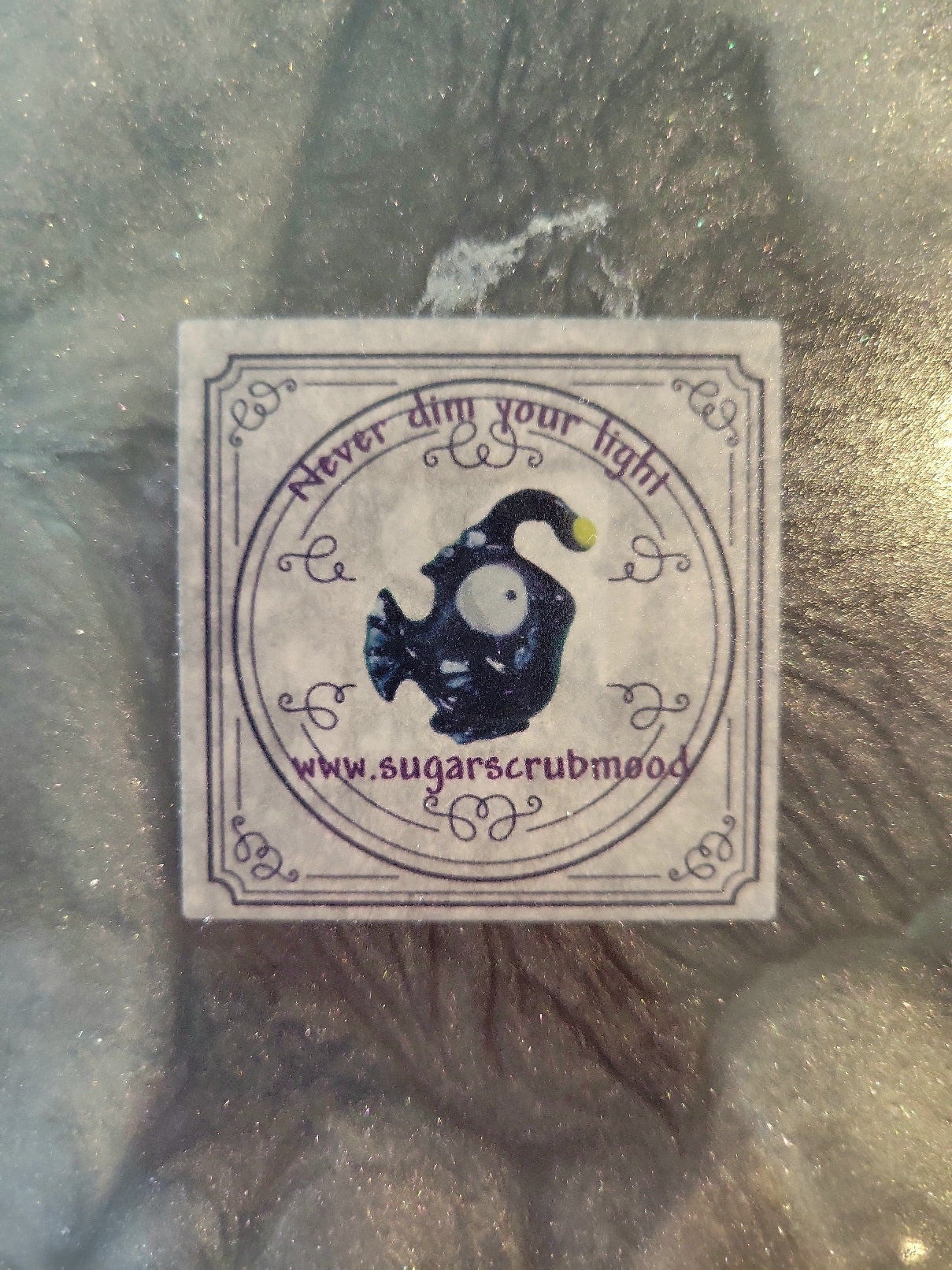 Angler fish bundle (pot, tray & plant stake)