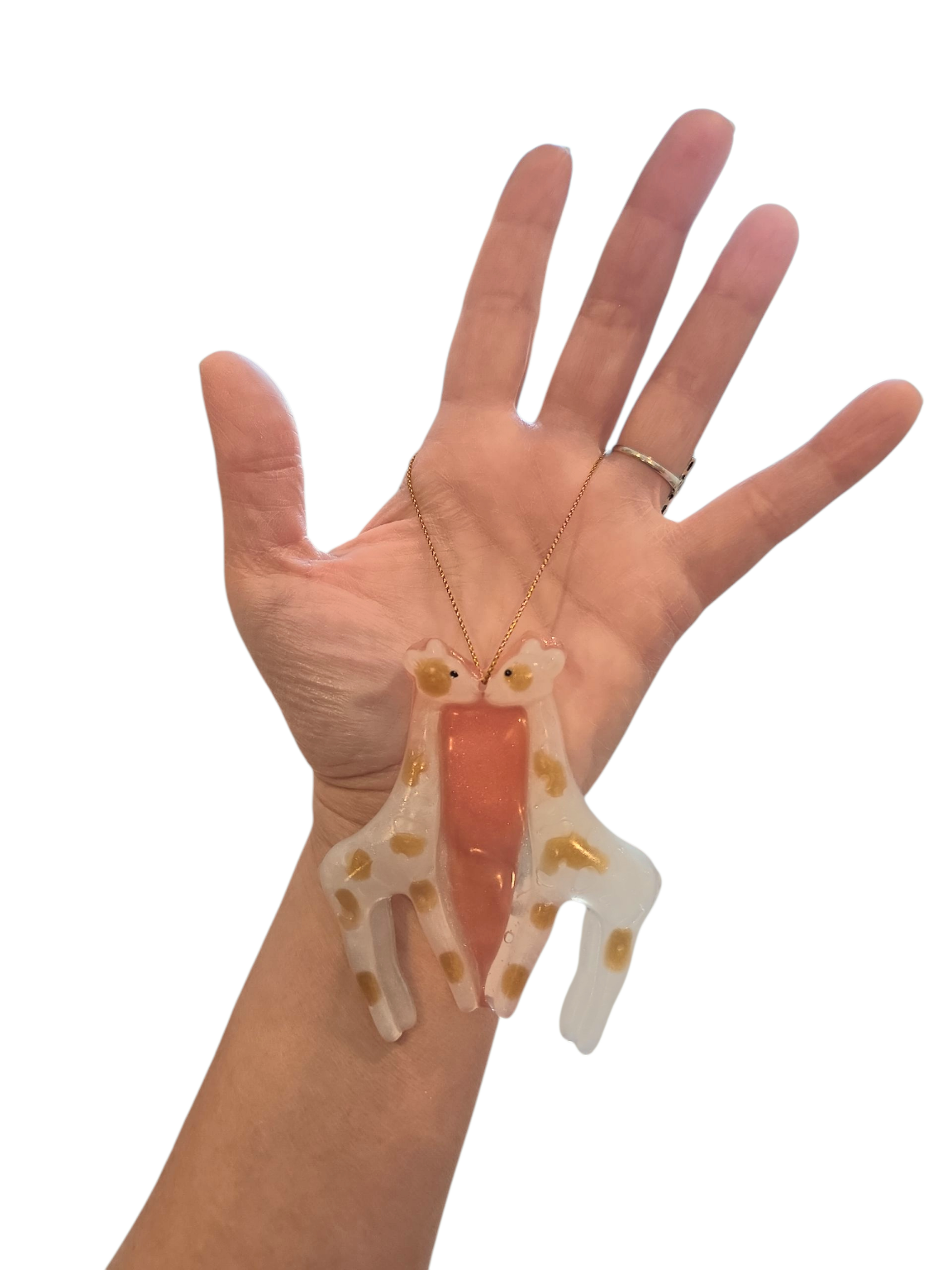 Kissing Giraffes (Ornament)