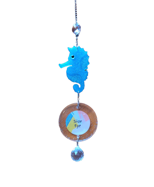 Suncatcher (Seahorse) Side Eye