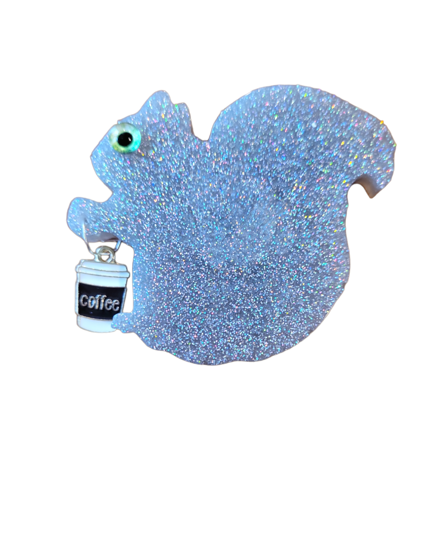 Caffeinated squirrel (Magnet)