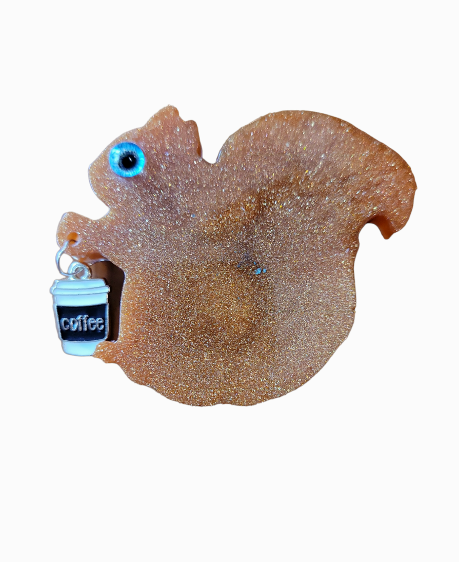 Caffeinated squirrel (Magnet)