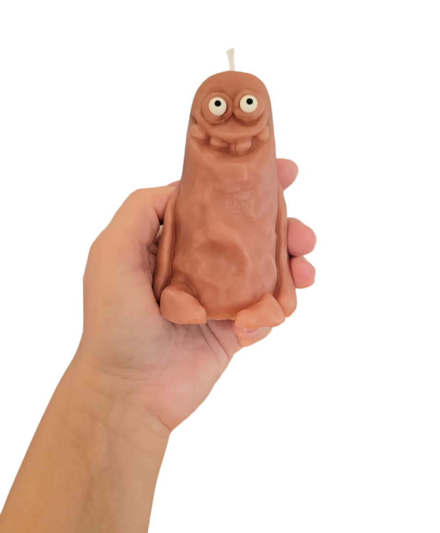 Monster candles & magnet