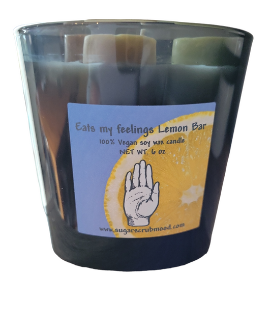 Eats my feelings candle