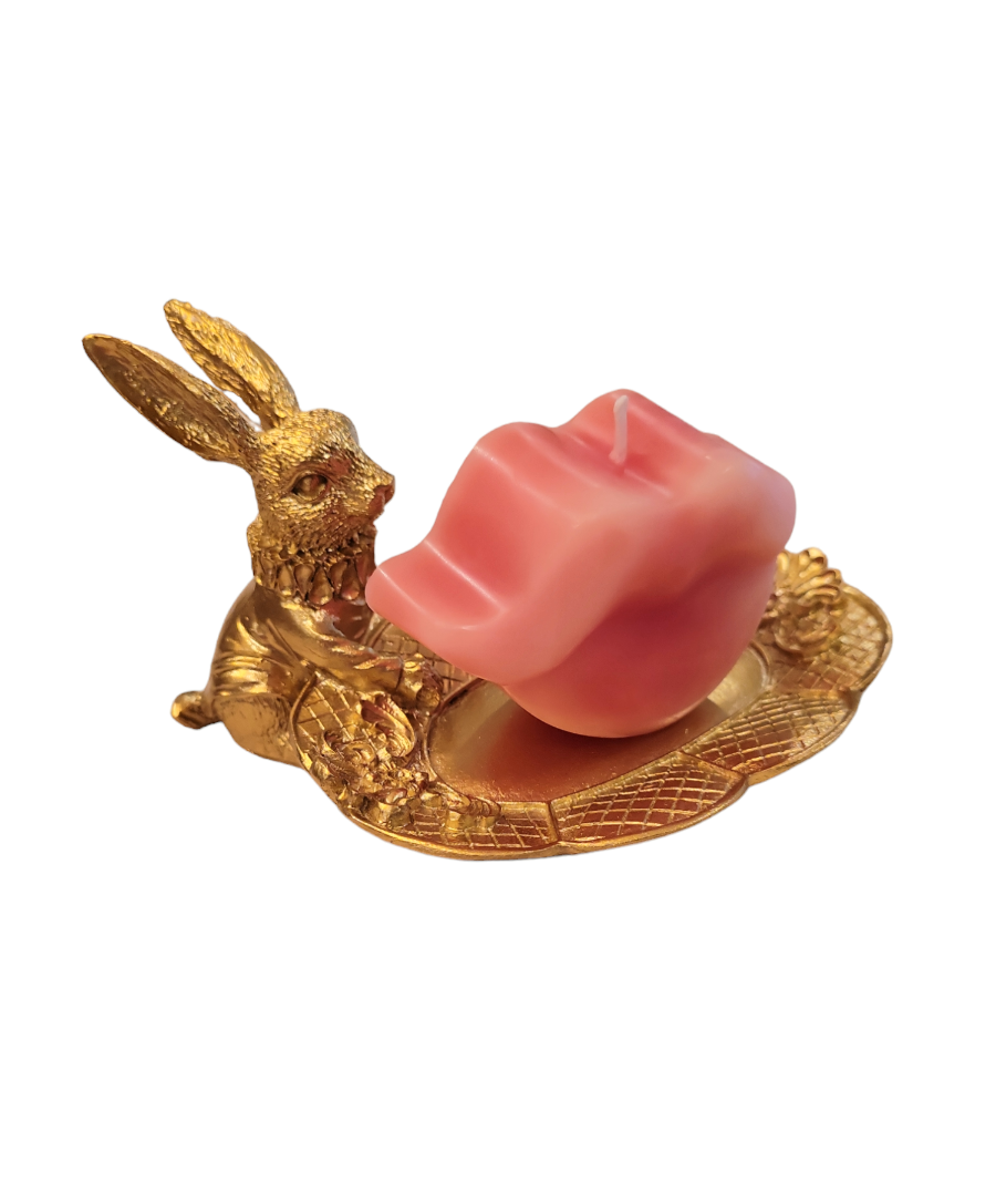 Big kiss (Candle & holder)