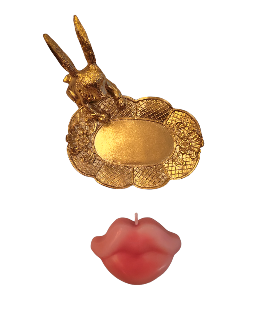 Big kiss (Candle & holder)
