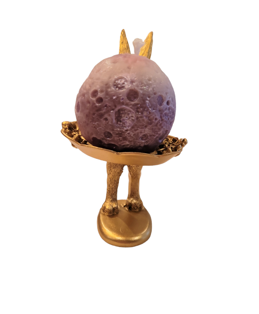 I'd give you the moon (Candle & holder)