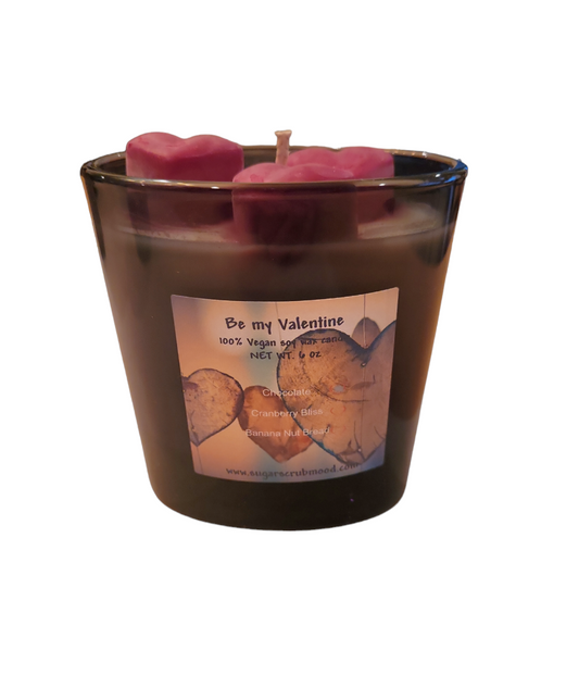 Valentine candle (Chocolate)