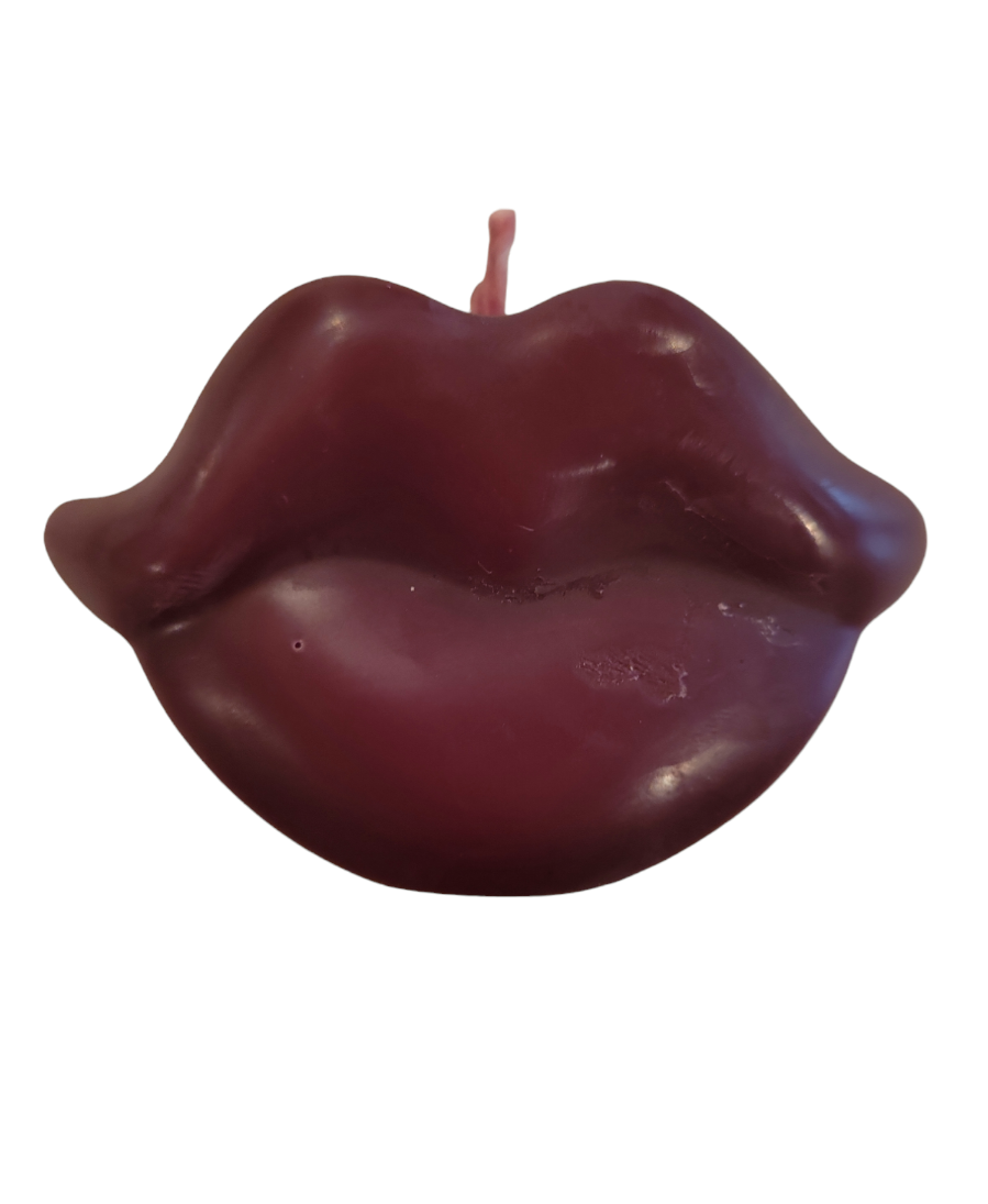 Lips candle