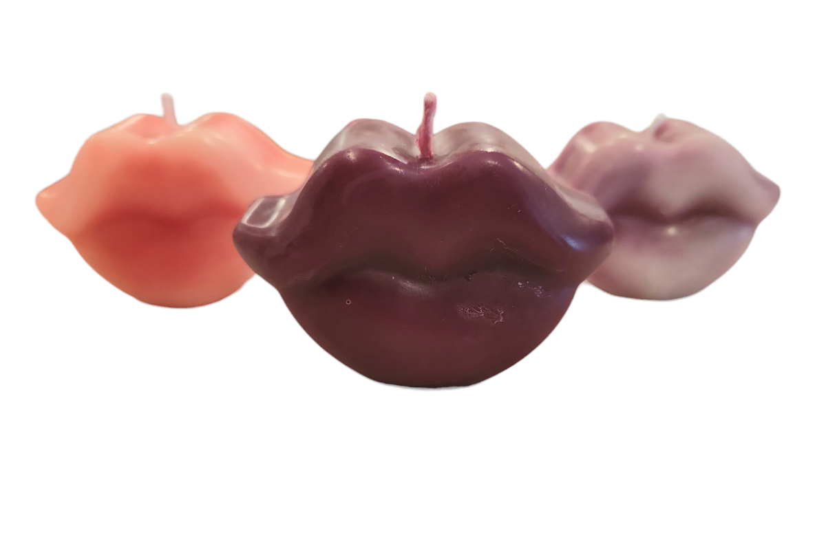 Lips candle