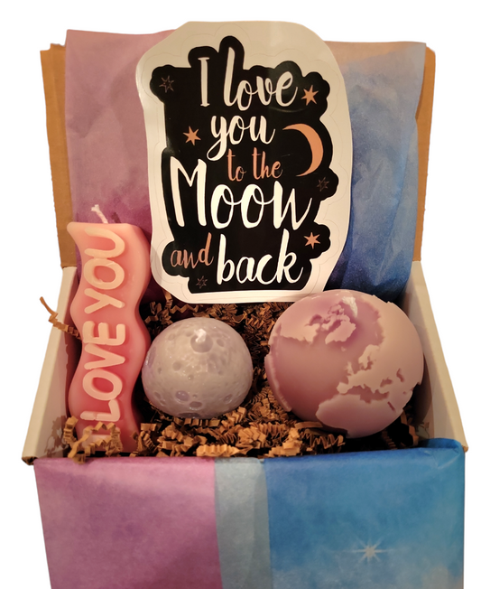 Love you to the moon (Candle gift box)