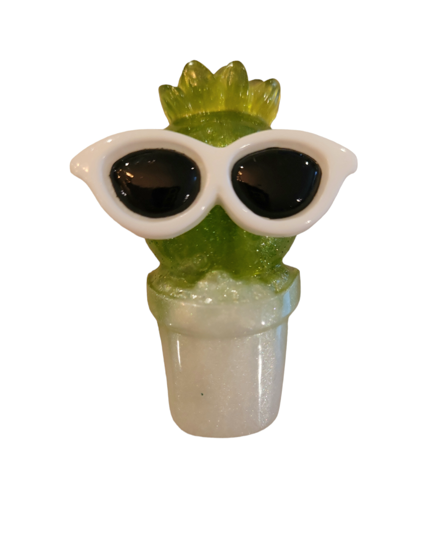Plant with Sunglasses Magnet(s)