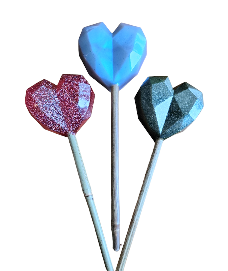 Plant decor stake (Hearts)