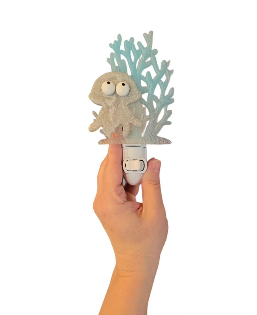 Jellyfish & Coral (Night light) varieties