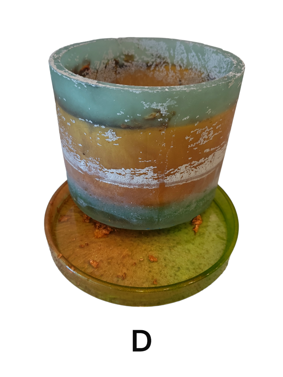 Pot & drainage tray (Plant cycle)