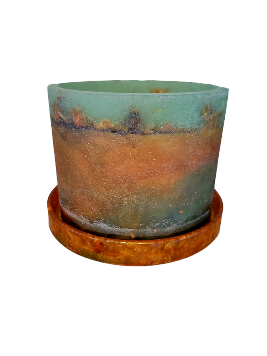 Pot & drainage tray (Plant cycle)