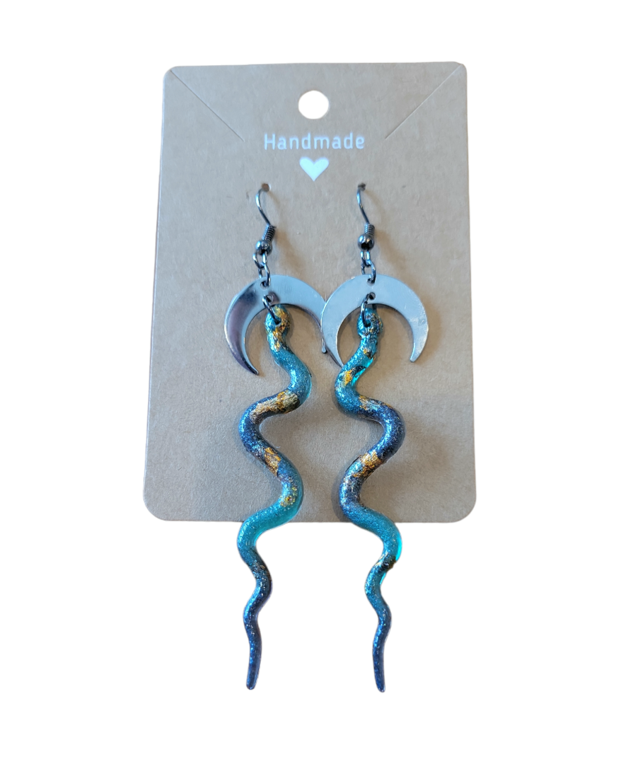 Snake earrings (Style B)