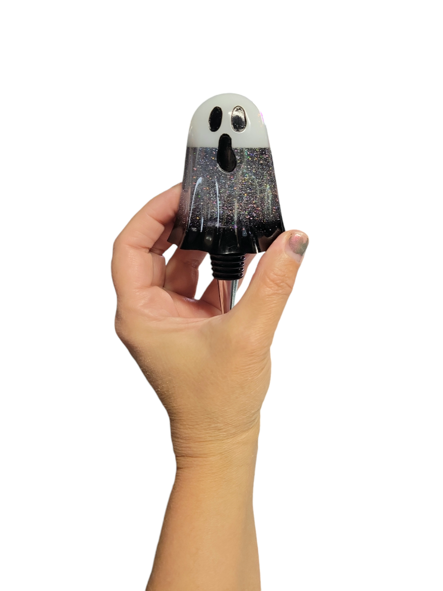 Wine stopper (Goth glitter ghoul)