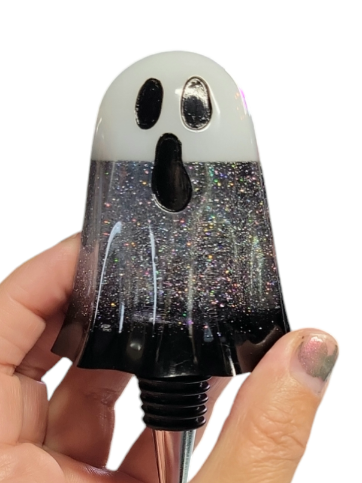 Wine stopper (Goth glitter ghoul)