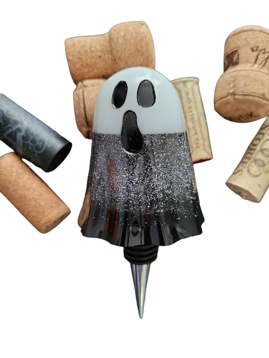 Wine stopper (Goth glitter ghoul)