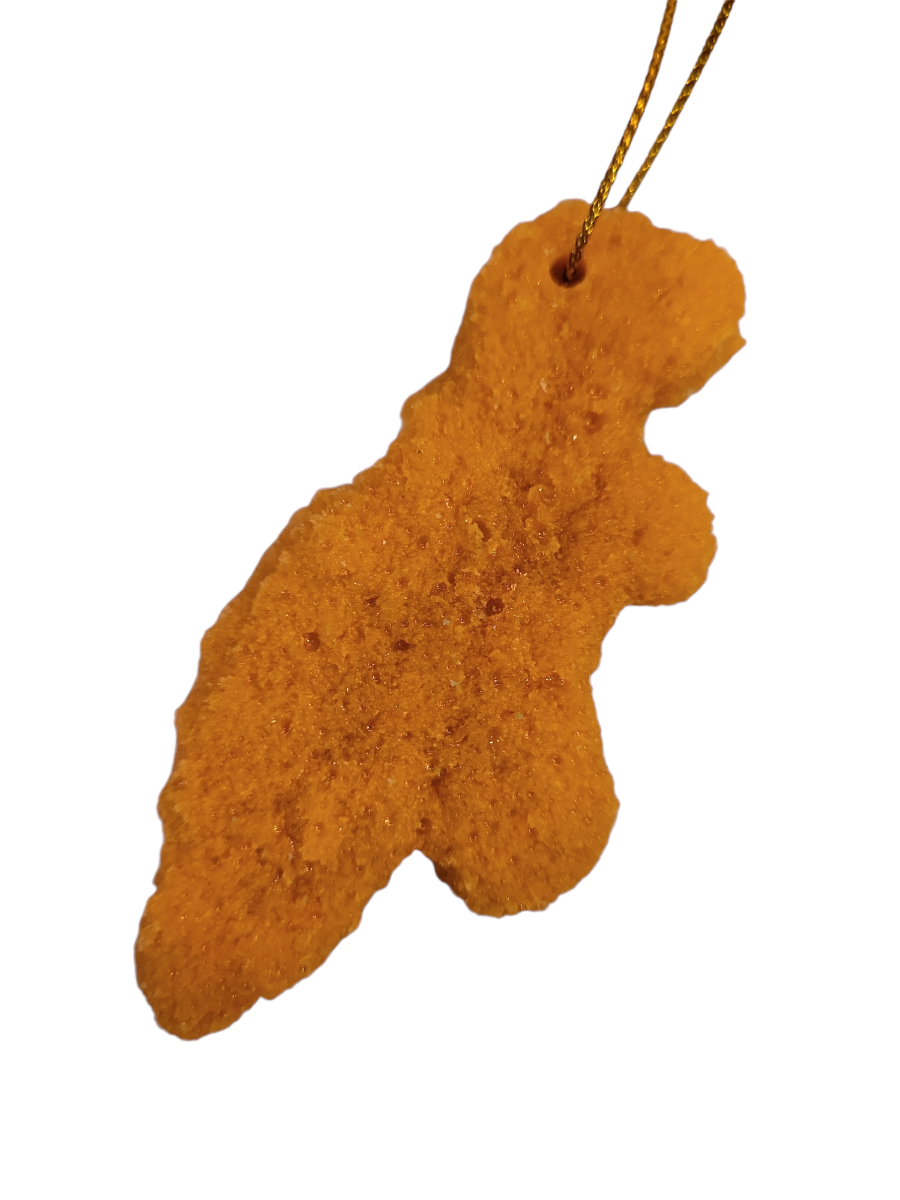 Dino chicken nuggets (ornaments)