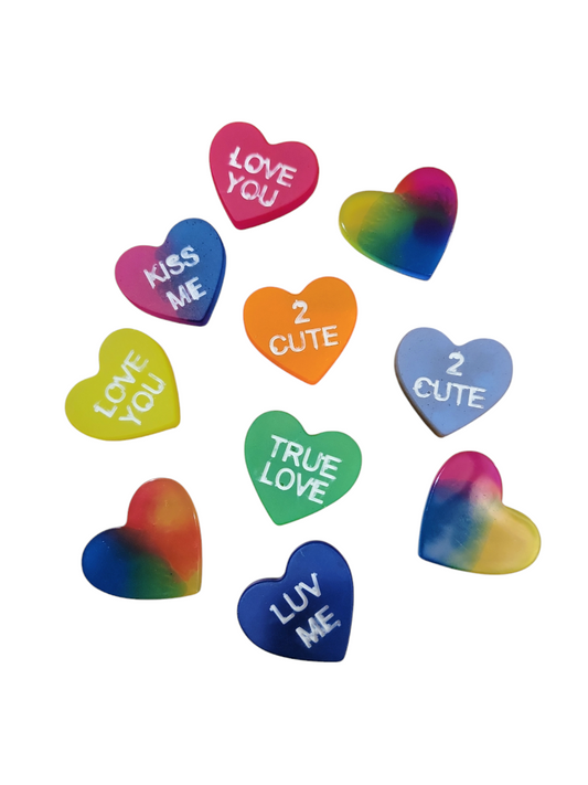 Conversational heart (magnets)