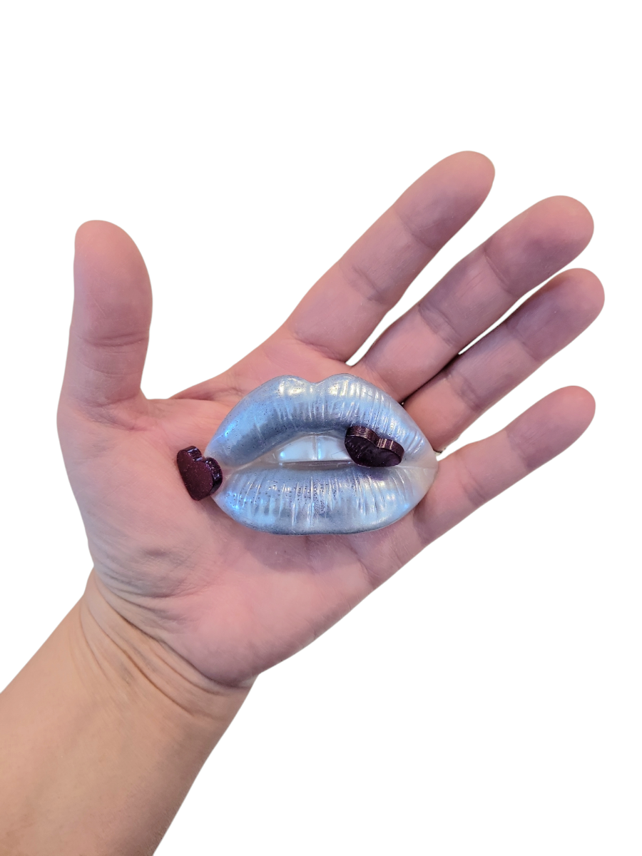 Lips & hearts (Magnet)