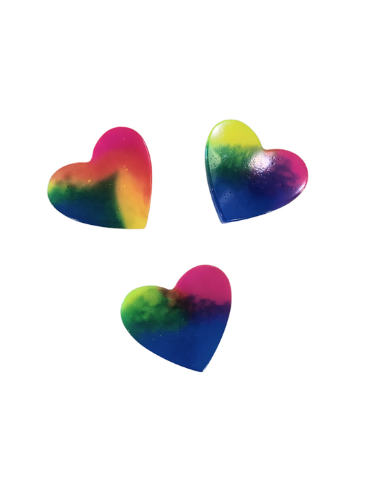 Rainbow tie dye (mini magnet)