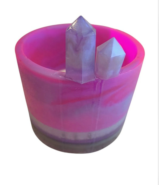 Crystal planter (no holes or drainage tray)