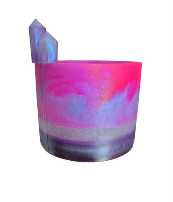 Crystal planter (no holes or drainage tray)