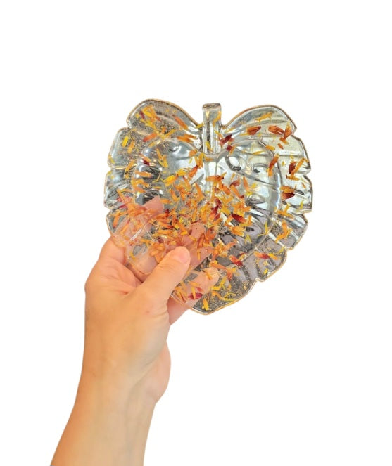 Leaf tray (dried flowers)