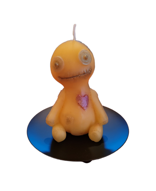 Creepy cute candle