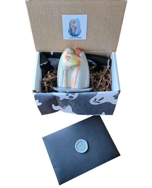 Cole & Olivia Sculpture (Ghosts)