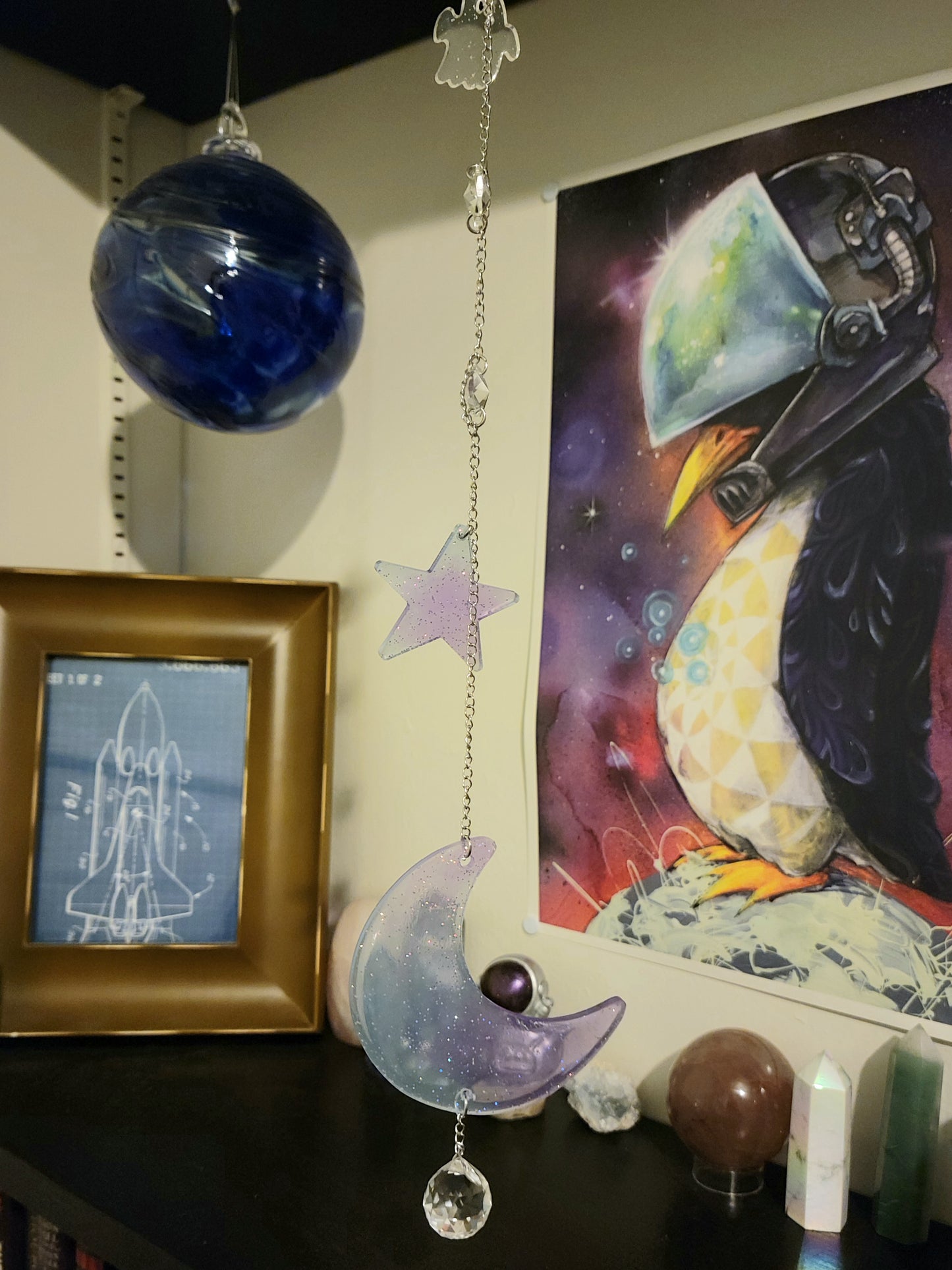 Suncatcher (Moon, Star, Ghost)
