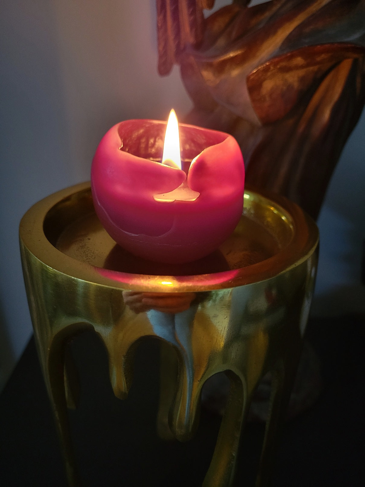 Poison apple candle