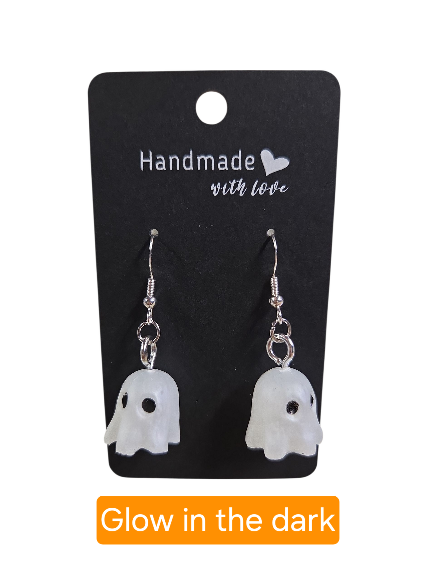 Ghost earrings (reg & glow in the dark)