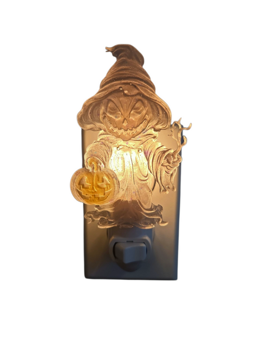 Robed Jack-o'-lantern (night lights)