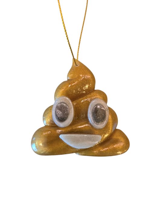 Poop emoji (ornament)