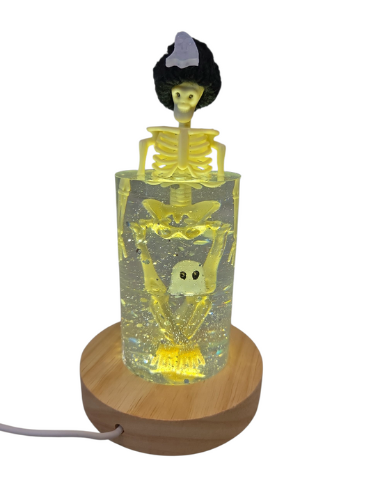 Skeleton nigh light (ghost beanie)