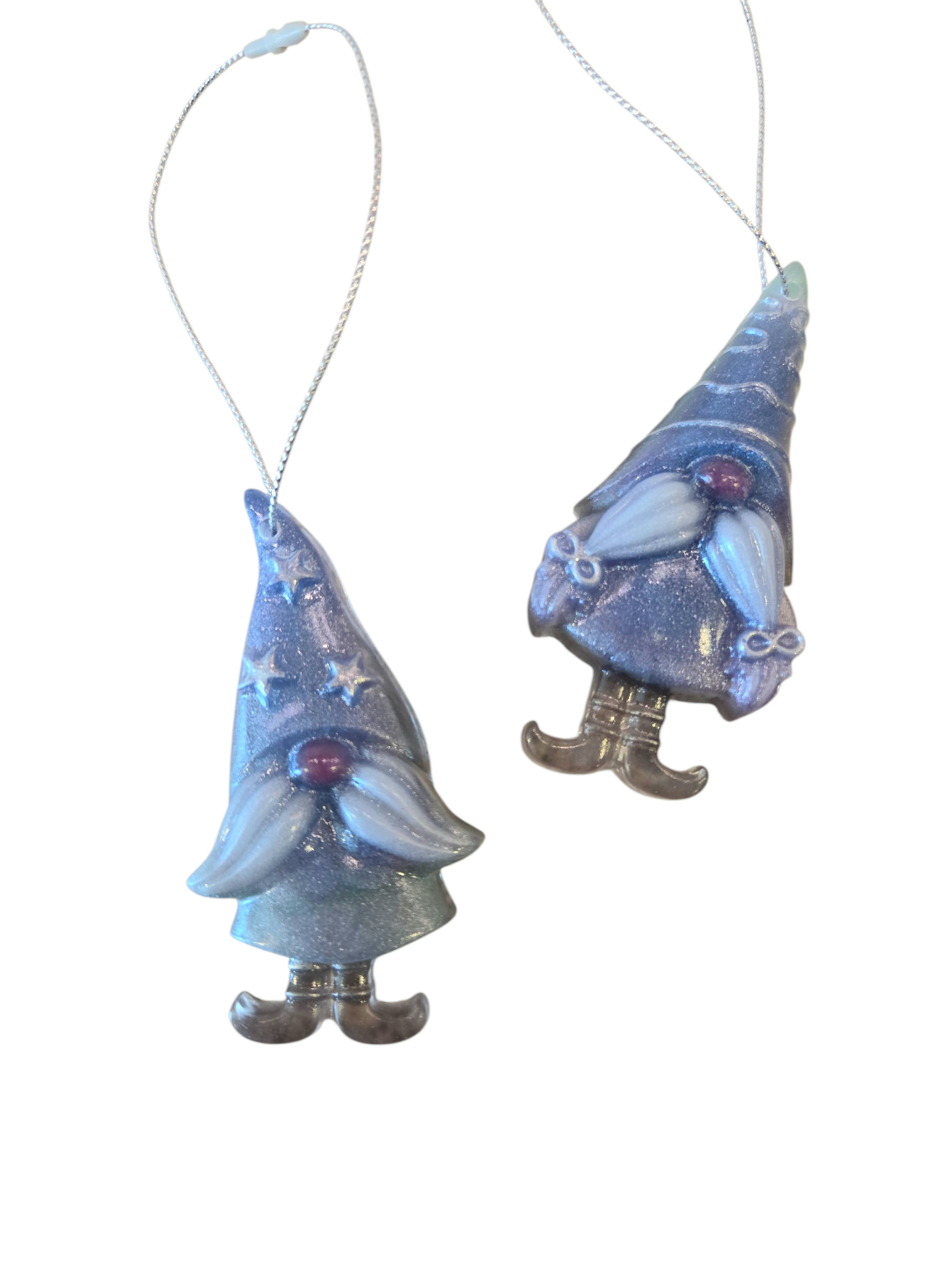 Gnome ornaments (Northern Lights)