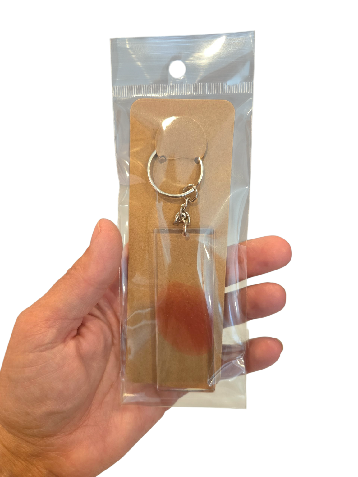 Blood slide key chain (Dexter inspired)