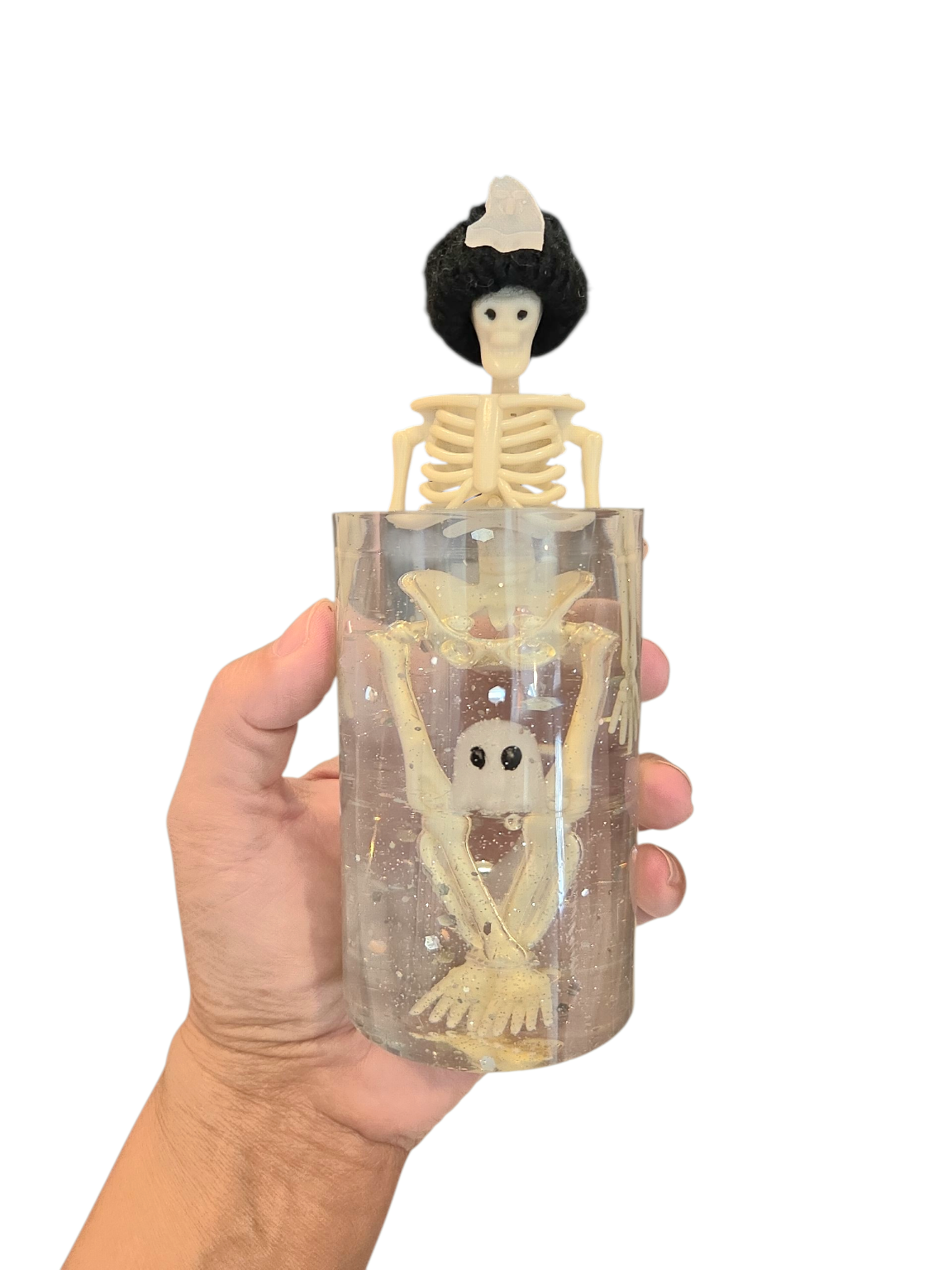Skeleton nigh light (ghost beanie)