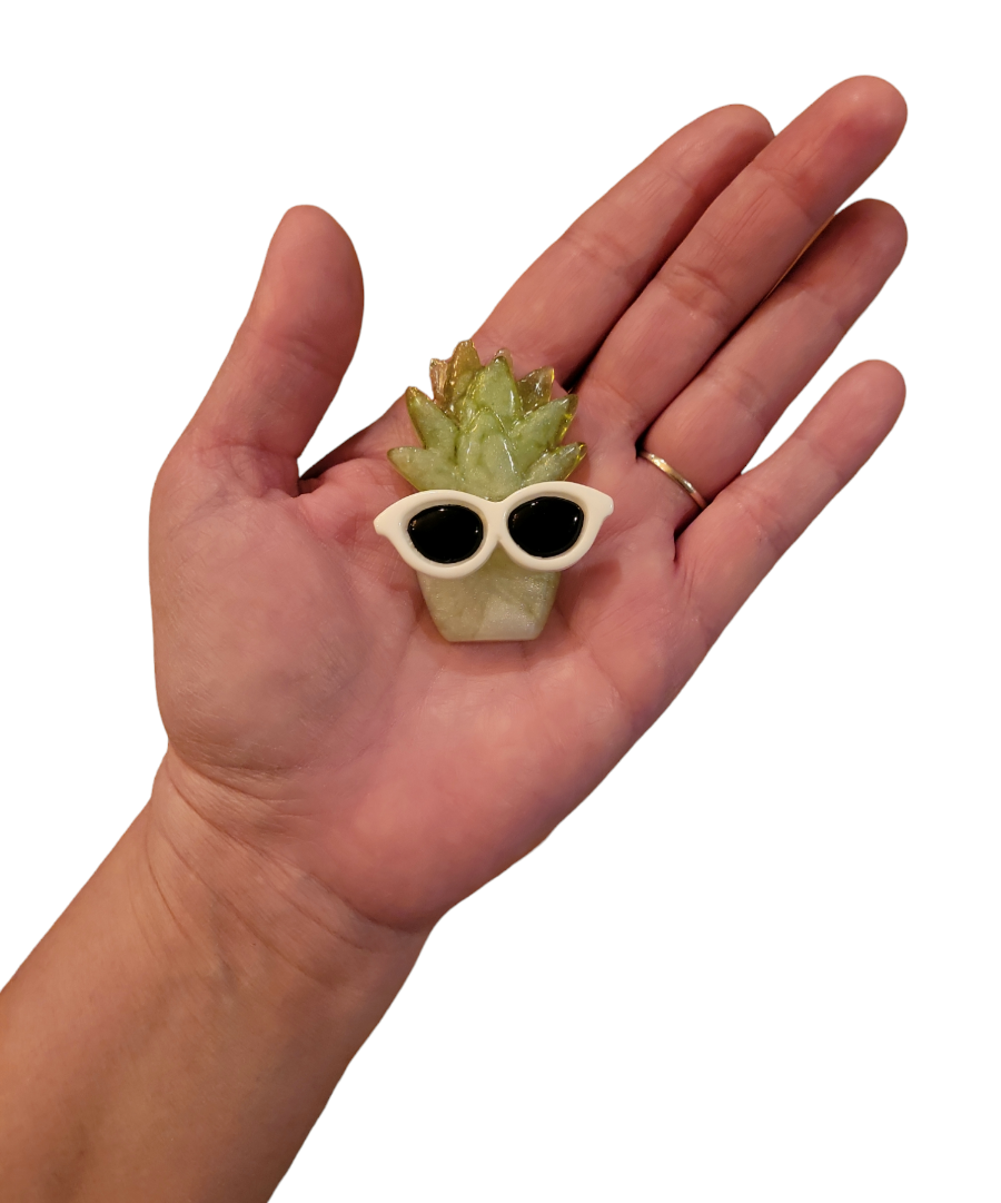 Plant with Sunglasses Magnet(s)