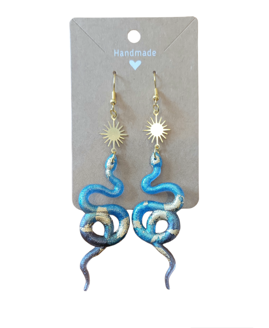 Snake earrings (Style C)