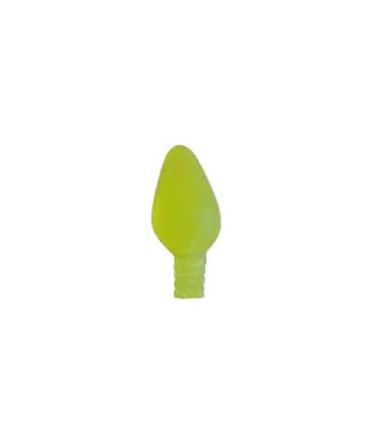 Glow in the dark lightbulb (croc charm)
